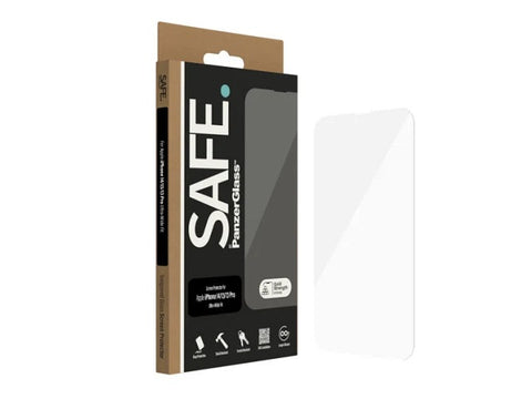 PanzerGlass SAFE. iPhone 14/13/13 Pro Glass Screen Protector (Case Friendly)