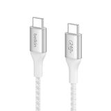 Belkin USB-C Charge Cable 240W 2M White Male-Male