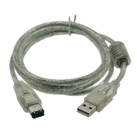 Cable FireWire to USB Firewire 400 6pin (M) to USB-A (M) 1.5M