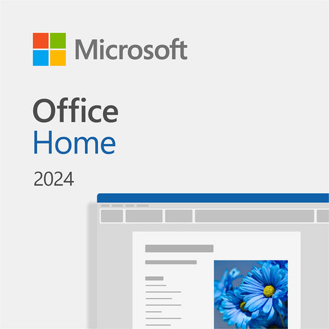 Microsoft Office Home 2024 Mac or PC (1 User) One-off Purchase (Not Subscription)